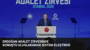 Erdoğan Adalet Zirvesinde Konuştu Uluslararası Sistem Eleştirisi