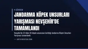 Jandarma Köpek Unsurları Yarışması Nevşehir'de Tamamlandı